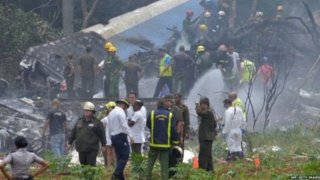 क्युबाः विमान दुर्घटनामा सयभन्दा बढीको मृत्यु