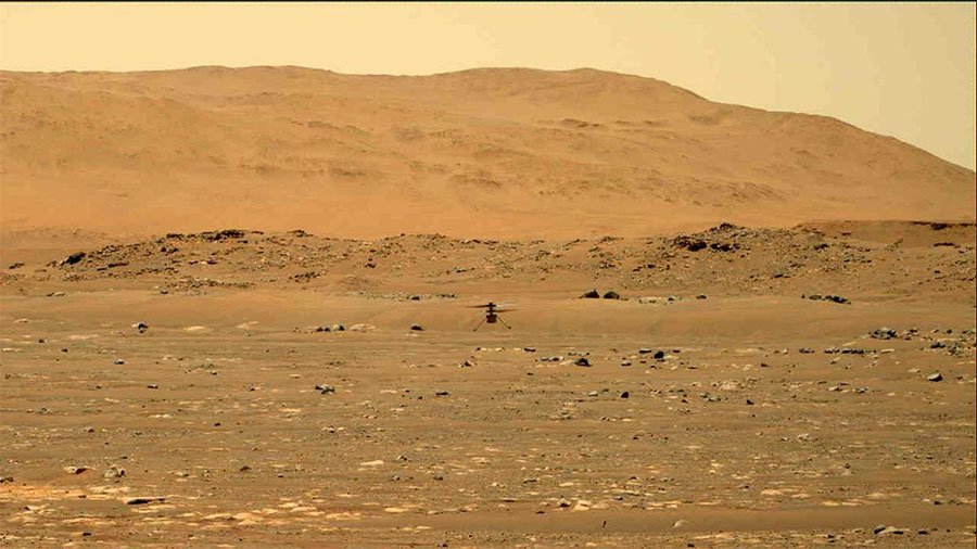 पहिलो पटक मंगल ग्रहमा उड्यो नासाको हेलिकप्टर